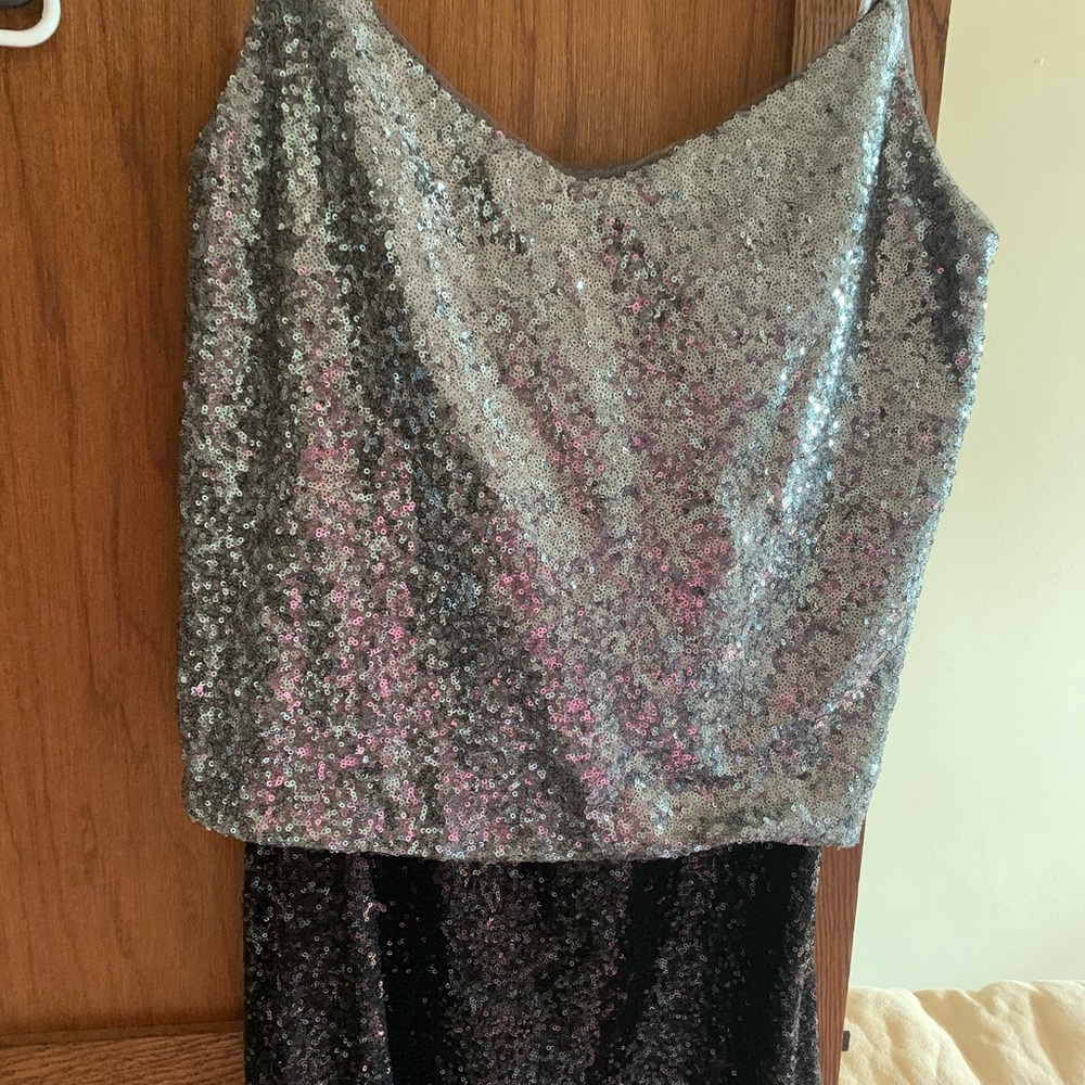Two piece sequin revelry